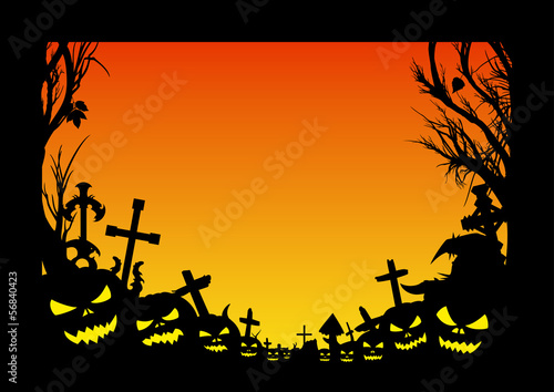 Halloween frame