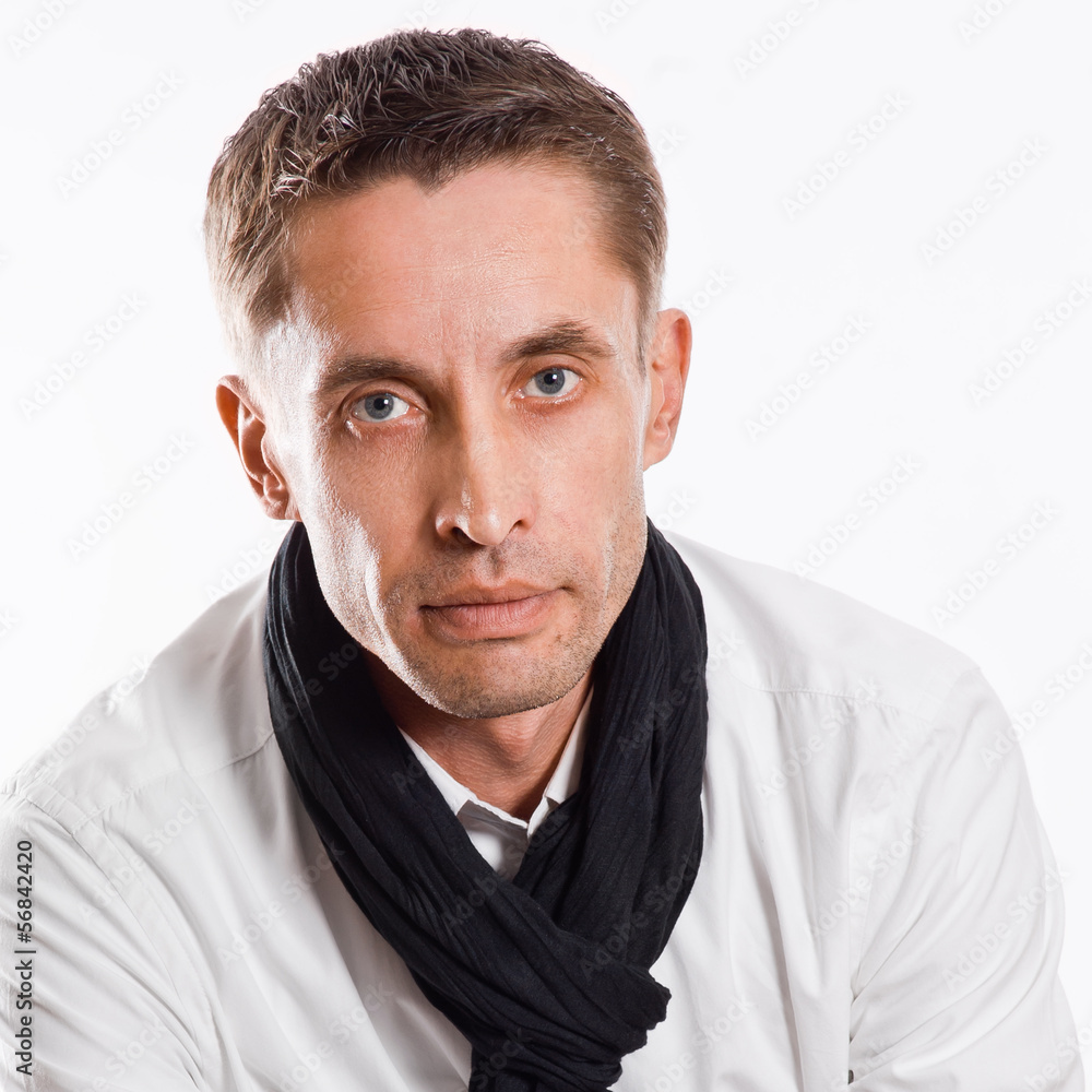 Fototapeta premium portrait of handsome caucasian man
