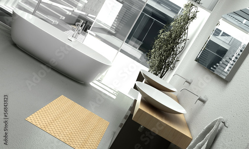 Modern Design Bathroom Interior © XtravaganT