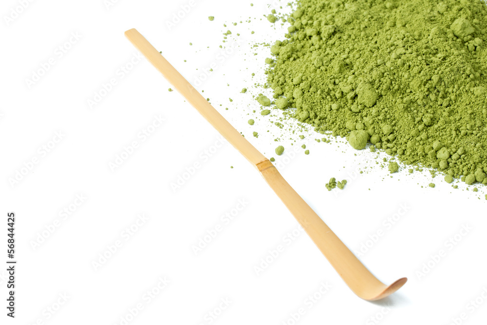 Naklejka premium Matcha Pulver