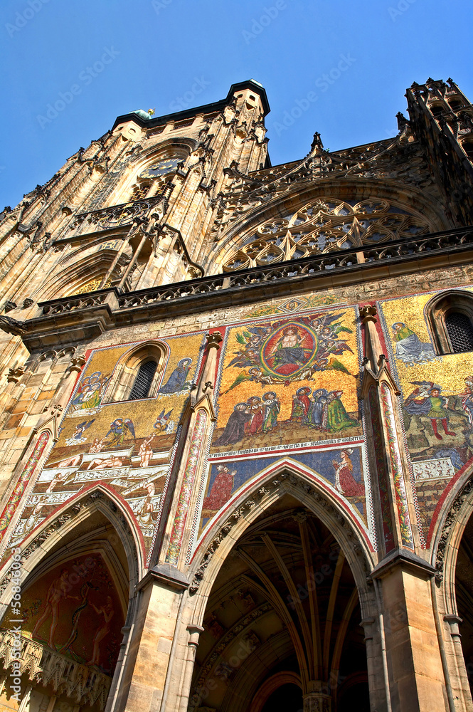 St. Vitus Cathedral.Prague.Czech republic.