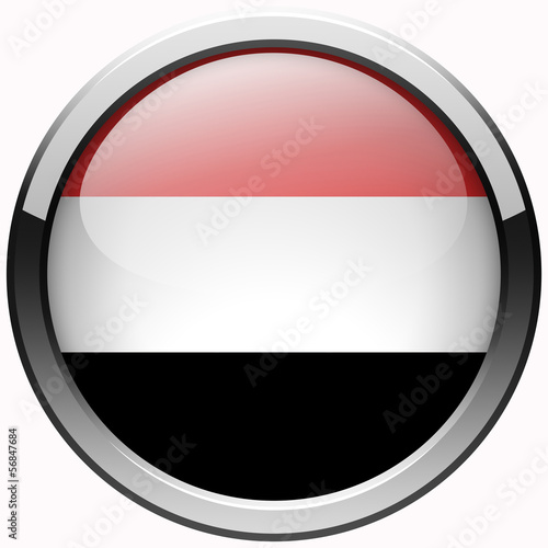 yemen flag gel realistic metal button on white Free Download yemen flag gel realistic metal button on white - GFXLoad