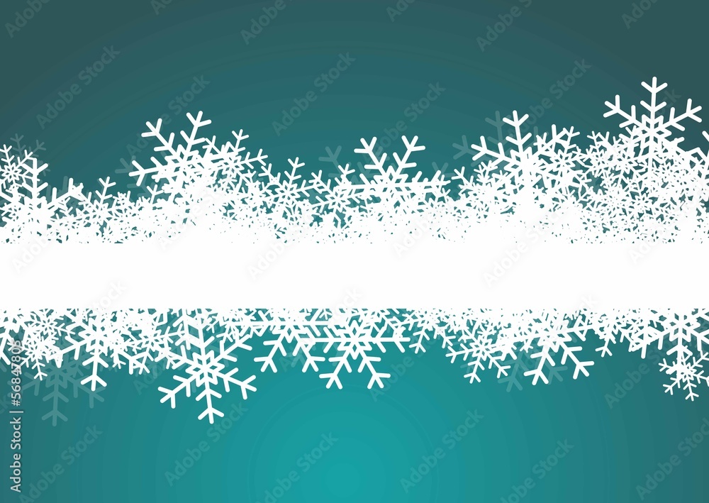 Fototapeta premium Schnee