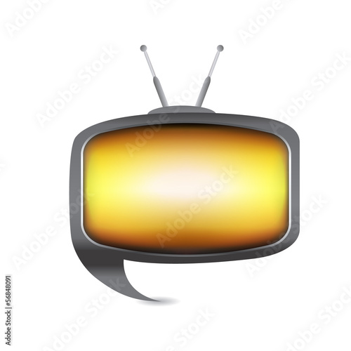 tv speech bubble