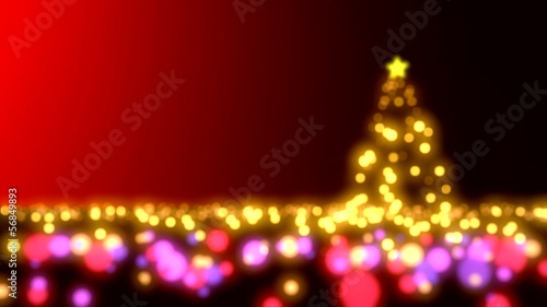 Christmas scene - red variant - Loopable