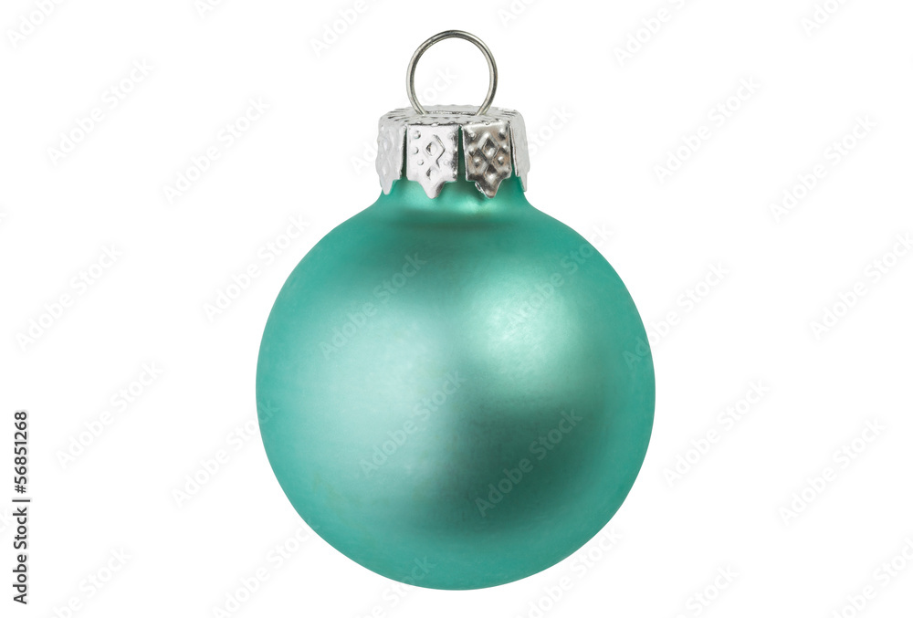blaue Weihnachtskugel blaue Weihnachtskugel