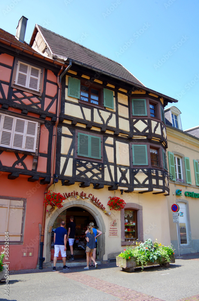 Obraz premium フランス、アルザス地方の風景