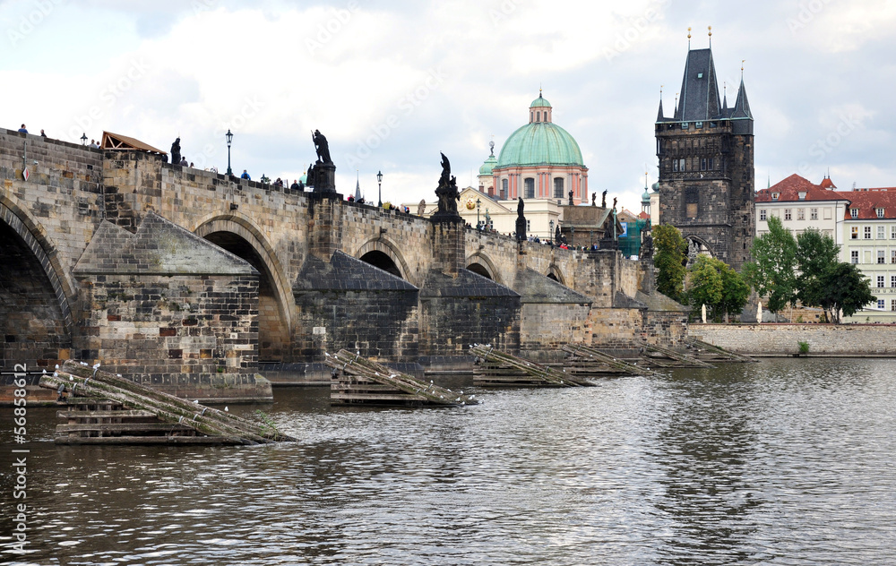 Charles Bridge, Prague, Czech Republic, Europe
