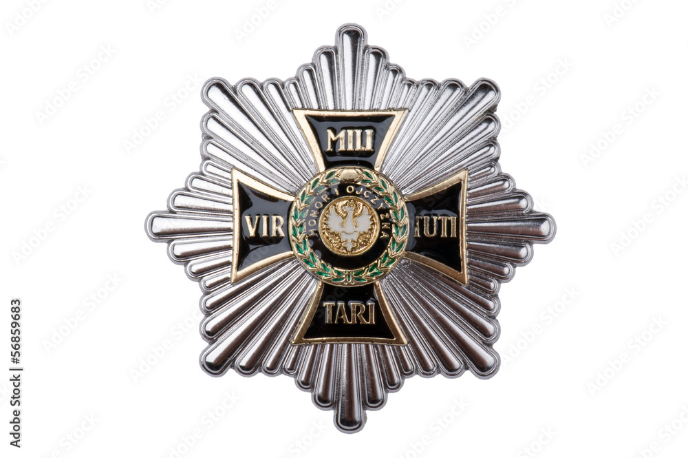 Naklejka premium Star of the Order of the White Eagle