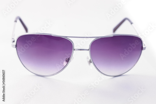 aviator sunglasses isolated on a white background