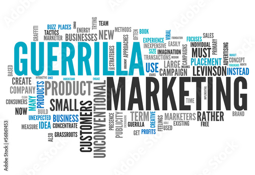 Word Cloud "Guerrilla Marketing"
