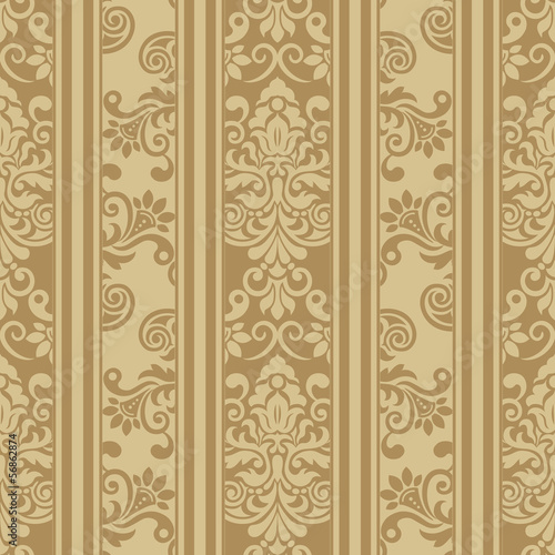 Seamless luxurious wallpaper
