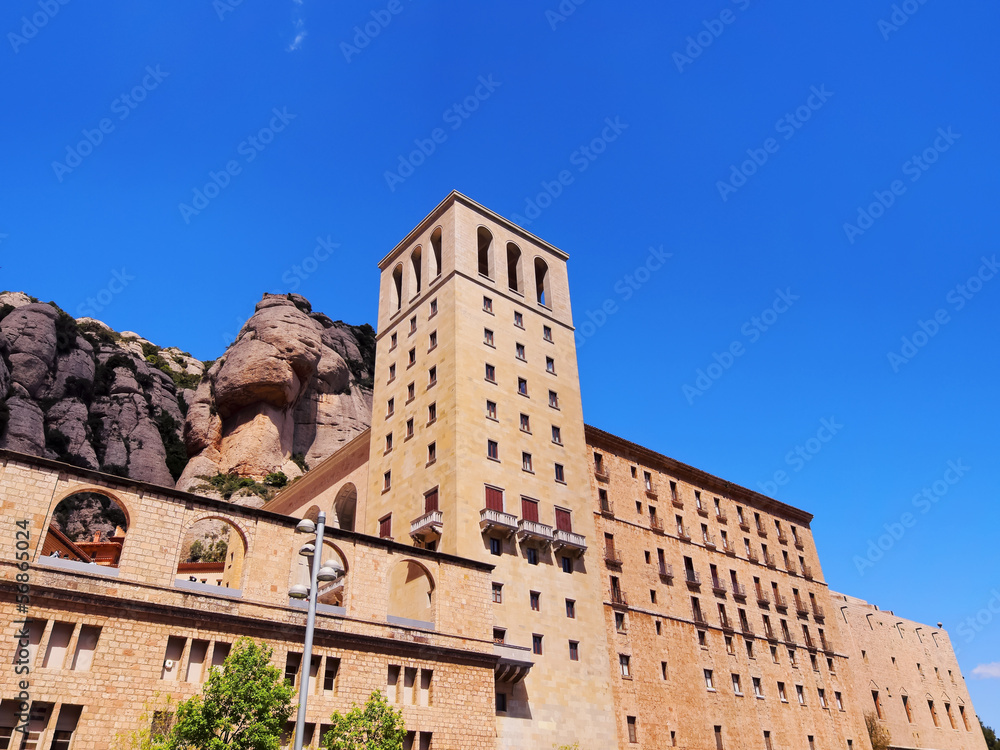 Monastery in Montserrat, Spain