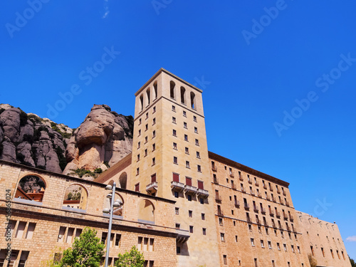 Monastery in Montserrat, Spain