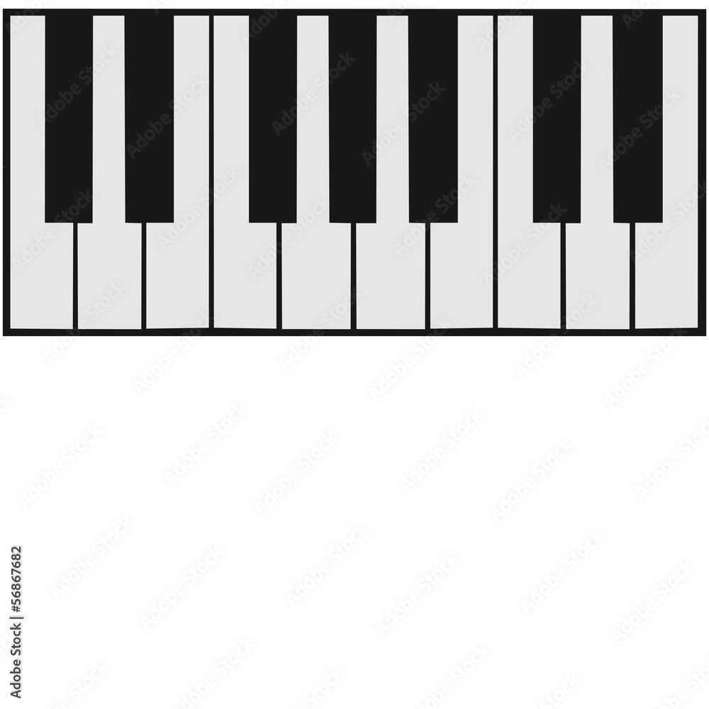 Piano Keys Design Piano Keys Design