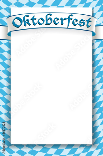 Oktoberfest celebration design background