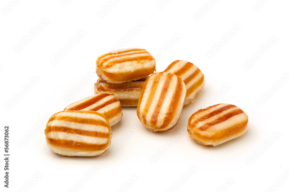 Candy on white background Candy on white background