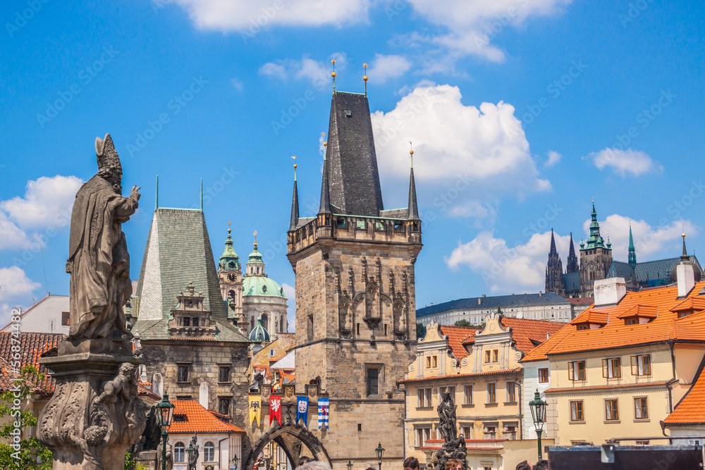 Obraz premium Charles bridge in Prague