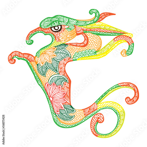 Dragon illustration- Chinese zodiac