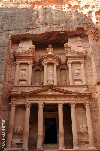 Petra - Jordan - the treasury, al khazneh