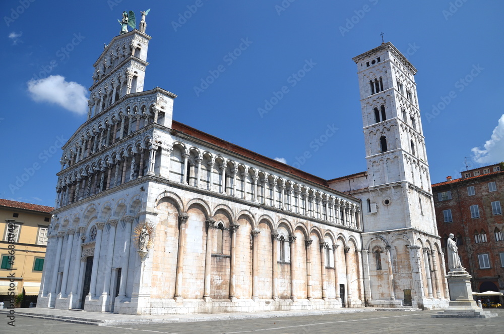Kościół San Michele in Foro w Lucca, Toskania, Włochy