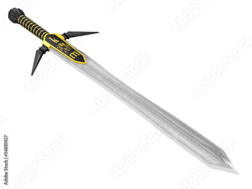 Foto Ancient knightly sword