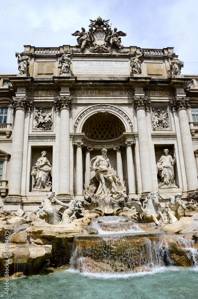 Trevi Fountain Rome Italy