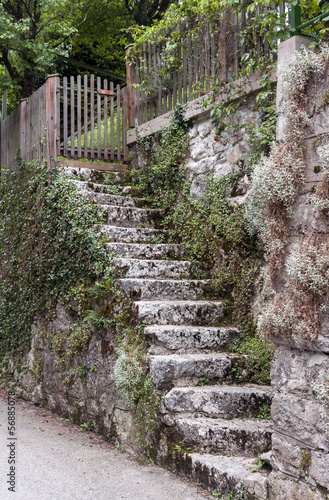 Old stone stairs