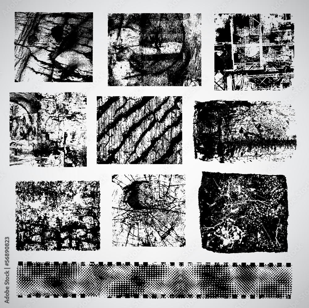Obraz premium Grunge frames vector