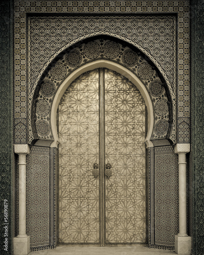 Ancient doors, Morocco #56890879
