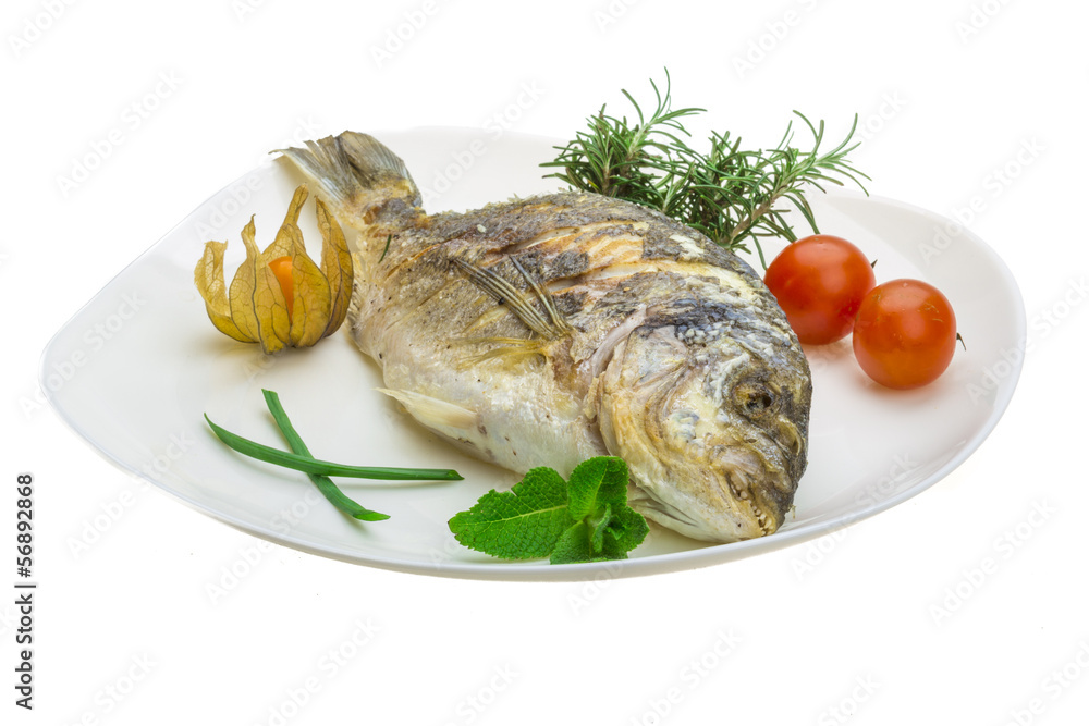 Dorado grilled