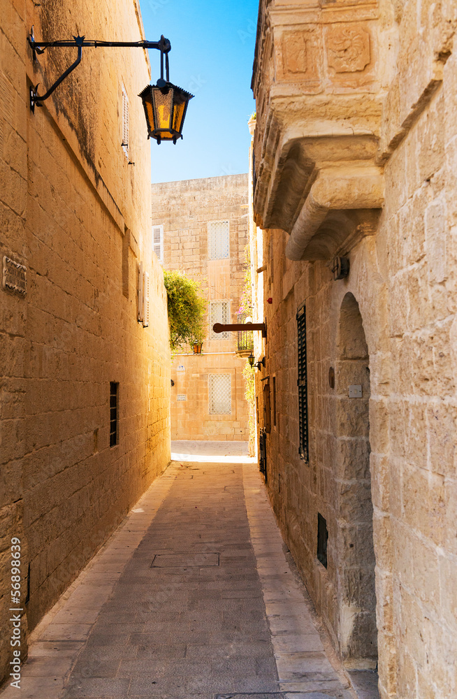 Obraz premium Mdina - ciche miasto Malty