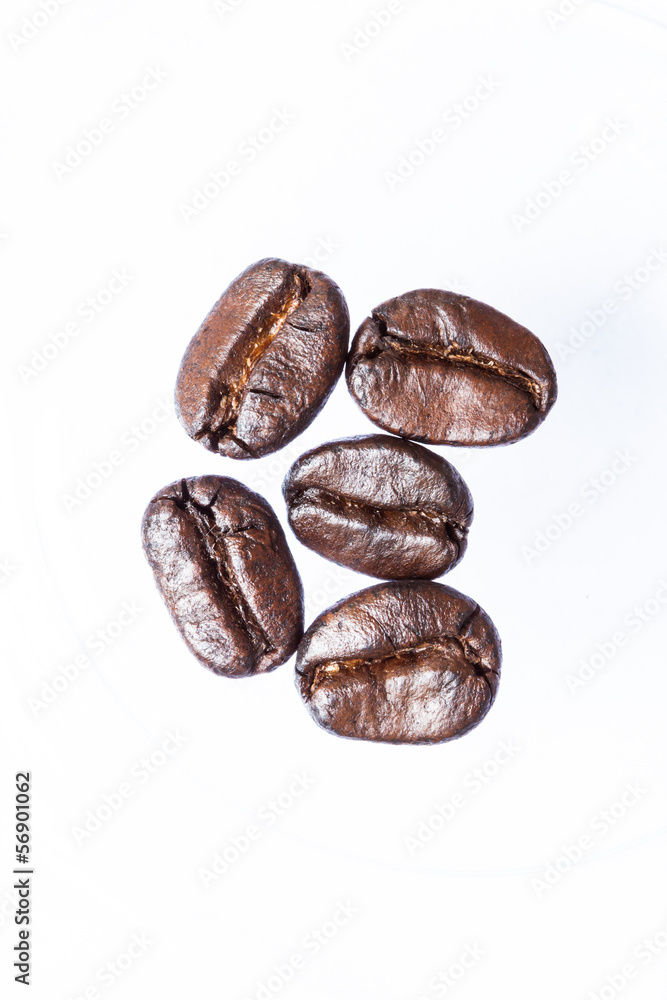 Obraz premium roasted coffee beans, can be used as a background