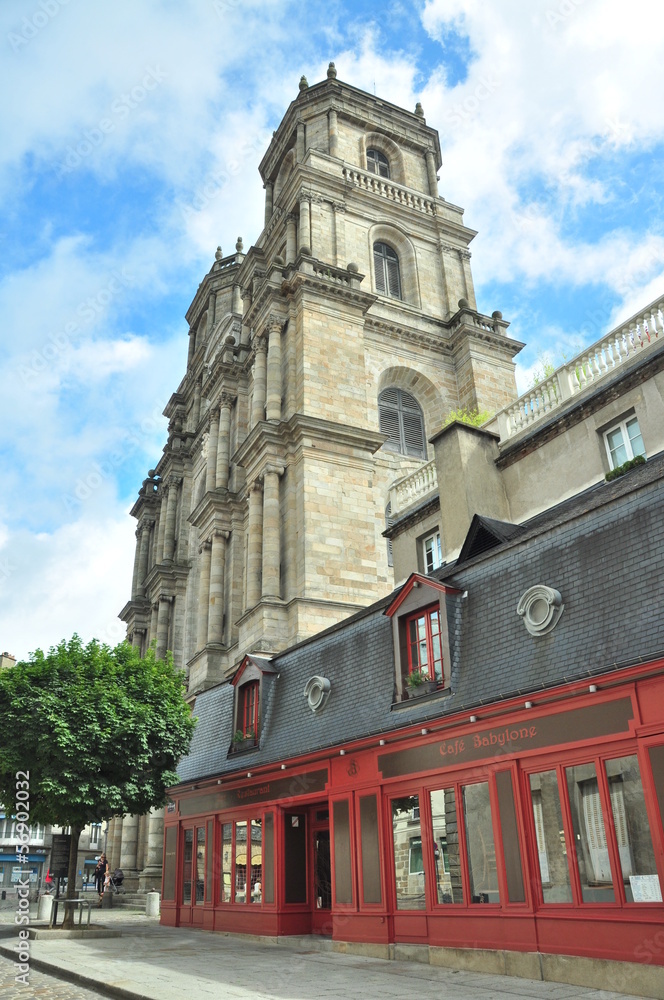 Obraz premium Pub en Rennes