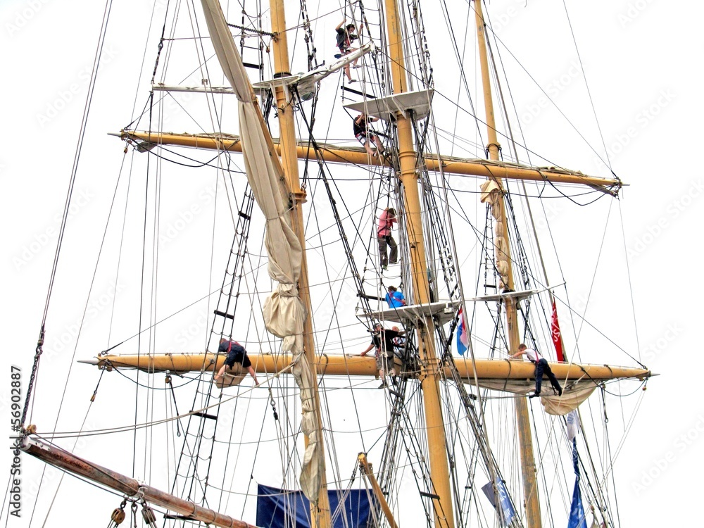 Obraz premium rigging