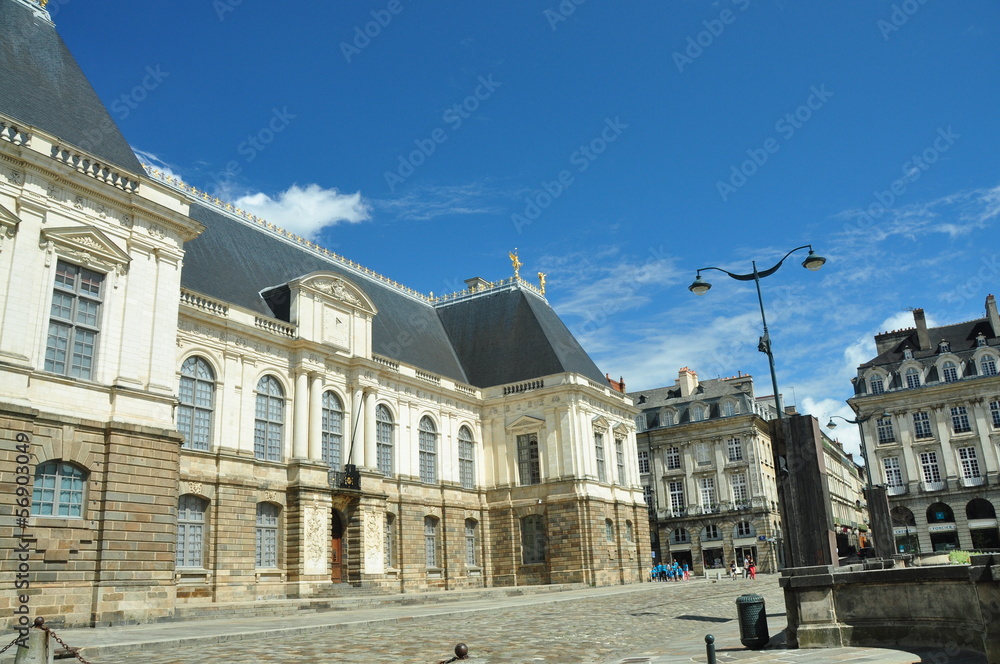 Palacio en Rennes, Francia
