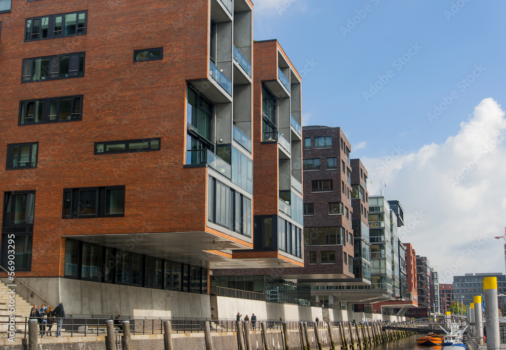 Fototapeta premium hafencity hamburg munster germany