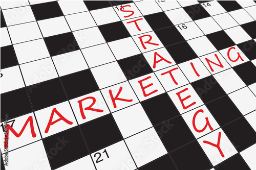 “MARKETING STRATEGY” CROSSWORD (planning e-mail web customer)