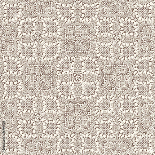 Old lace texture, vintage seamless pattern