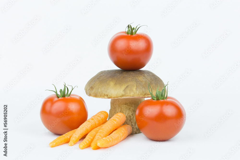 Gemuese mit Steinpilz 3 Gemuese mit Steinpilz 3