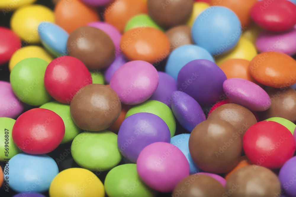 Colored sweets Colored sweets