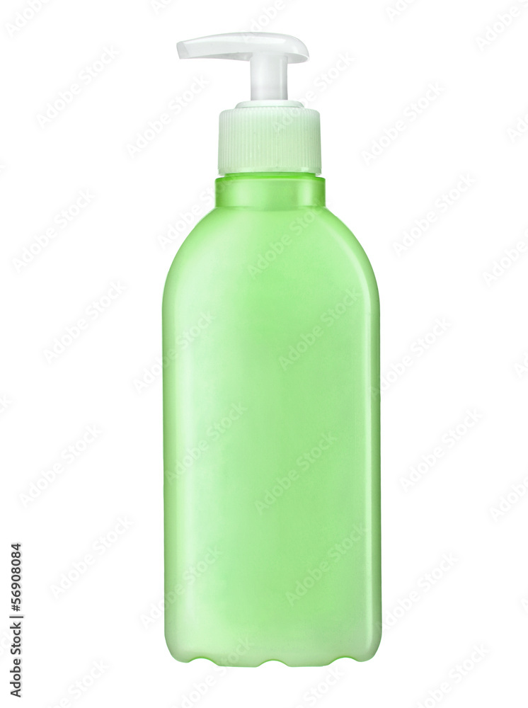 Shampoo bottle with pump Shampoo bottle with pump