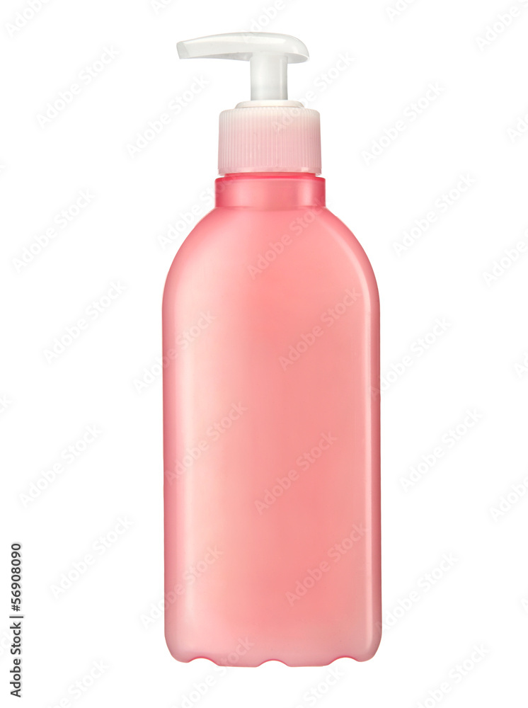 Liquid soap bottle with pump