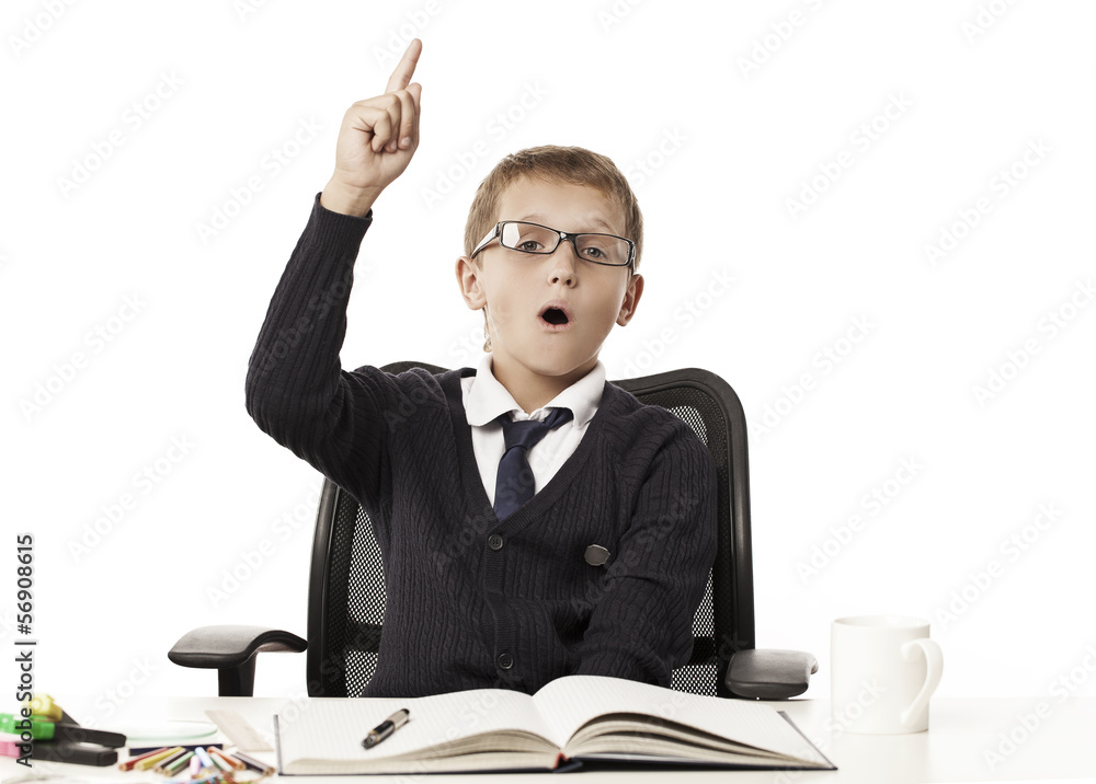 the boy had the idea