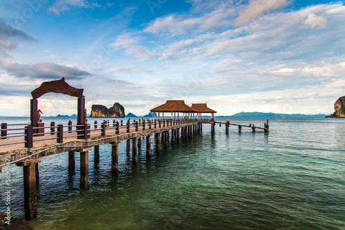 Andaman sea View in Koh Ngai Island in Thailand