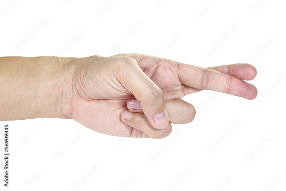isolated hand in white background isolated hand in white background