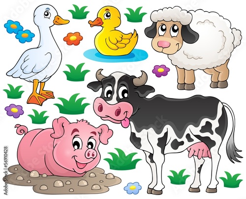 Farm animals set 1