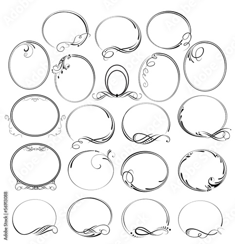 Black wedding retro frames