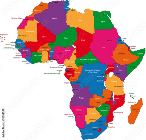 Africa map