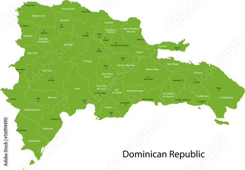 Dominican Republic map